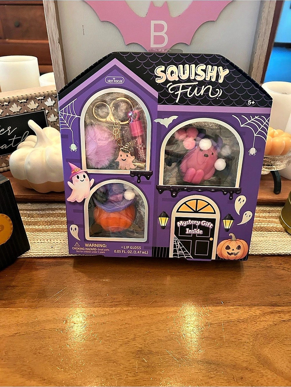 Hotties Squishy Fun Squishy Toy Set Purple NWT